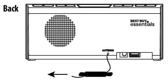 BEST BUY essentials - BE-CLOPP3 - Радионы пайдалану Радионы пайдалану