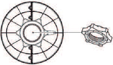 Tristar - VE-5999 - A talp felszerelése - 2. lépés A talp felszerelése - 2. lépés