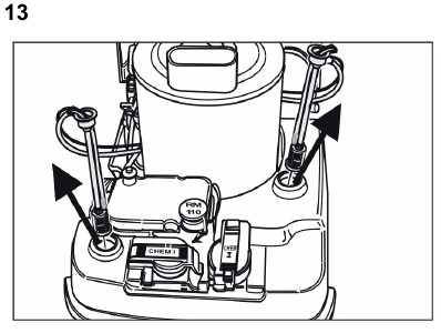 Kärcher - HDS 995 M/MX Eco - Vyčistěte filtr na sací hadici čisticího prostředku Vyčistěte filtr na sací hadici čisticího prostředku