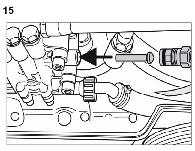 Kärcher - HDS 995 M/MX Eco - Zařízení nenasává detergent Zařízení nenasává detergent