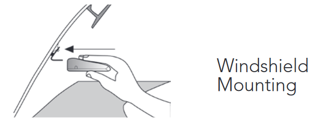 Whistler - Z-19R+ - Montagem no Para-brisas - Passo 2 Montagem no Para-brisas - Passo 2