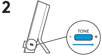 Logitech - Z200 - REGOLA IL TONO REGOLA IL TONO
