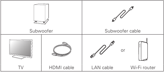 Marantz - NR1200 - Қосымша элементтер Қосымша элементтер