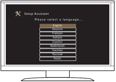 Marantz - NR1200 - Теледидарға қосылу арқылы орнату - 7-қадам Теледидарға қосылу арқылы орнату - 7-қадам