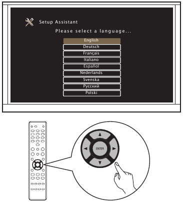 Marantz - NR1200 - Теледидарға қосылу арқылы орнату - 8-қадам Теледидарға қосылу арқылы орнату - 8-қадам