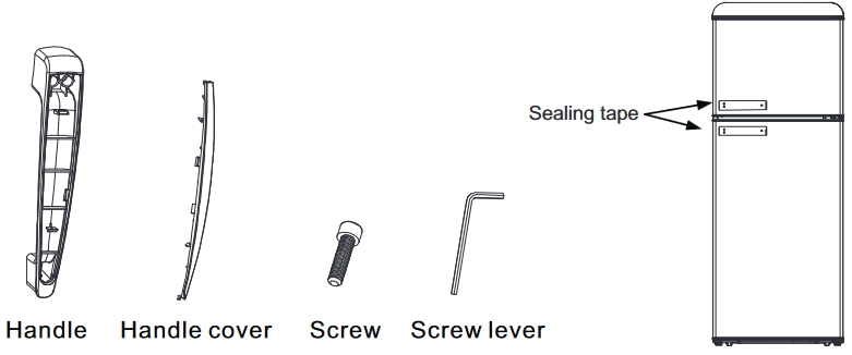 Galanz - GLR12TWEEFR - ASENNA KAHVAT - Vaihe 1 ASENNA KAHVAT - Vaihe 1
