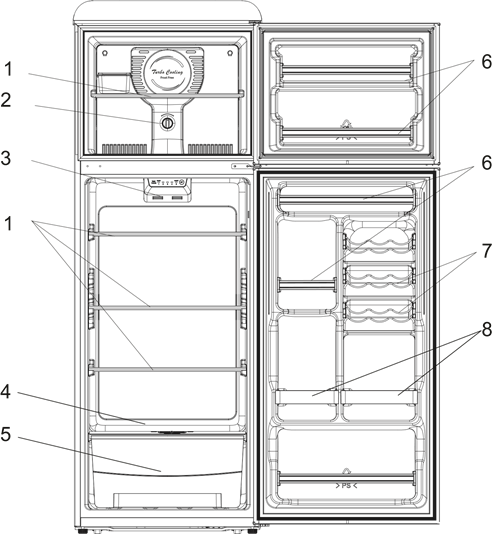 Galanz - GLR12TWEEFR - OSAT OSAT
