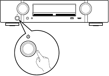 Marantz - NR1605 - Vastaanottimen liittäminen - Vaihe 7 Vastaanottimen liittäminen - Vaihe 7