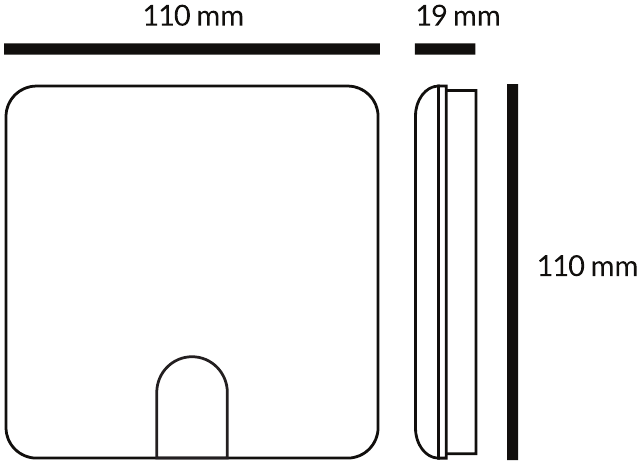Vemmio - HUB 100 - РАЗМЕРИ РАЗМЕРИ