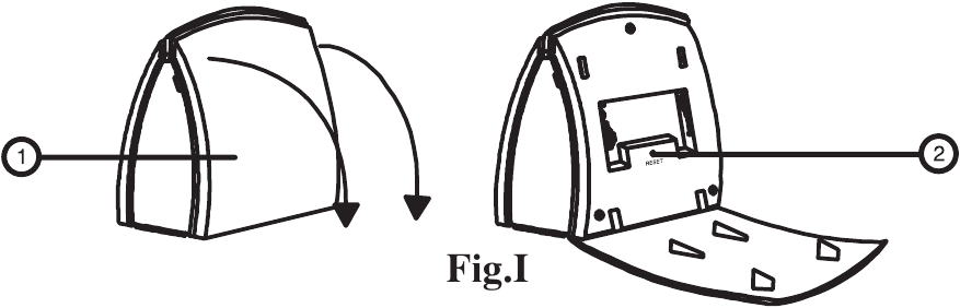 Oregon Scientific - RM912TCN - INSTALLAZIONE E SOSTITUZIONE DELLE BATTERIE INSTALLAZIONE E SOSTITUZIONE DELLE BATTERIE