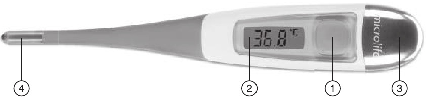 Microlife - MT 410 - Description of this Thermometer Description of this Thermometer