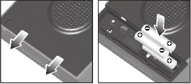 Oregon Scientific - BARM688 - HELYEZZE BE AZ AKKUMULÁTOROKAT HELYEZZE BE AZ AKKUMULÁTOROKAT