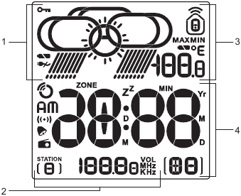 Oregon Scientific - BARM688 - LCD LCD