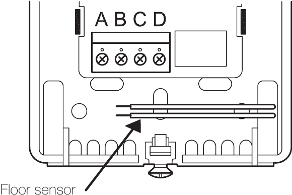 ardex - FLEXBONE HEAT Non-Programmable Thermostat - Installation - Step 3 Installation - Step 3