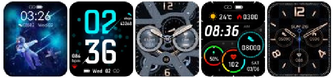 Denver - SW-181 - Veçoritë e orës inteligjente - Numrat kryesorë Veçoritë e orës inteligjente - Numrat kryesorë