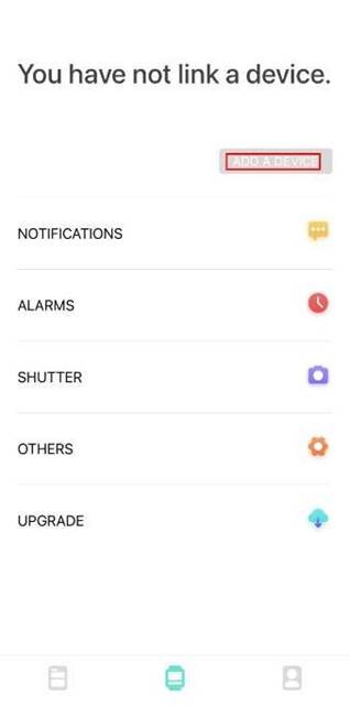 Denver - SWC-363 - Ühendage nutikell rakendusega - Samm 1 Ühendage nutikell rakendusega - Samm 1