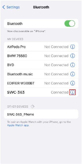 Denver - SWC-363 - Eemaldage seade - Samm 2 Eemaldage seade - Samm 2