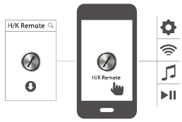Harman - Kardon Onyx - H/K Remote H/K Remote