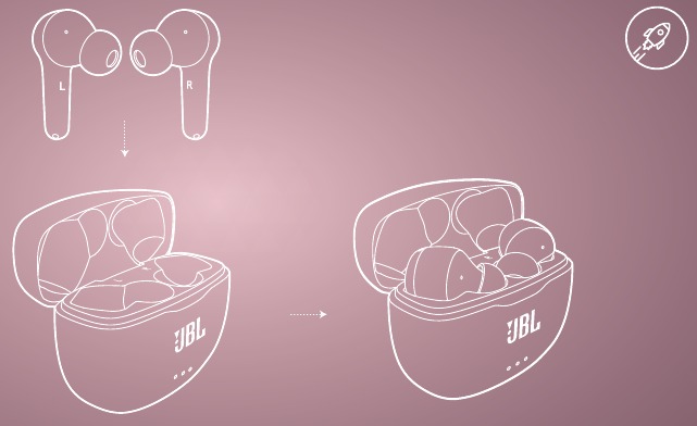 JBL - TUNE 215TWS - MATUMIZI YA KWANZA MATUMIZI YA KWANZA