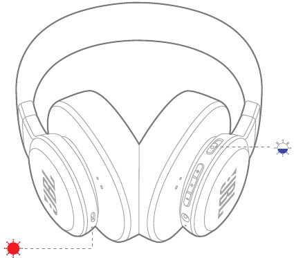 JBL - LIVE 400BT - Comportamento do LED Comportamento do LED