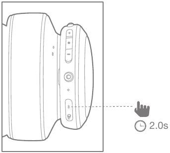 JBL - LIVE 400BT - Alterne facilmente entre dispositivos - Passo 1 Alterne facilmente entre dispositivos - Passo 1