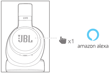 JBL - LIVE 400BT - Usando Amazon Alexa - Passo 2 Usando Amazon Alexa - Passo 2