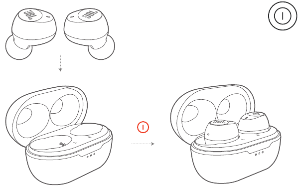 JBL - TUNE 115TWS - APAGADO APAGADO