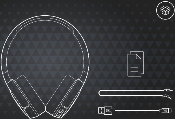 JBL - Harman Tune 660NC - O QUE ESTÁ NA CAIXA O QUE ESTÁ NA CAIXA