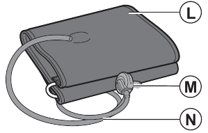 Omron - M3 - Pažinkite savo prietaisą - Rankos manžetė Pažinkite savo prietaisą - Rankos manžetė
