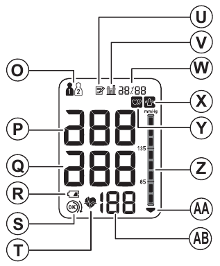 Omron - M3 - Pažinkite savo prietaisą - Ekranas Pažinkite savo prietaisą - Ekranas