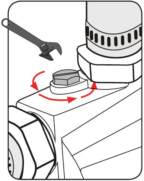 Ozito - TRP-650 - ESCORVAR A BOMBA - Passo 1 ESCORVAR A BOMBA - Passo 1