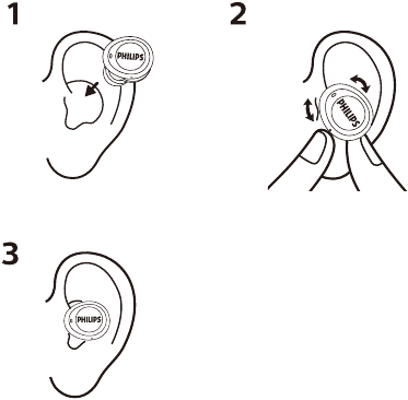 Philips - TAT1215 - Ako nosiť Ako nosiť