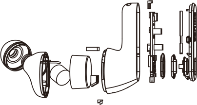 Philips - TAT2206 - Entegre pili çıkarma Entegre pili çıkarma