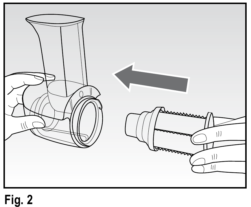 ARIETE - 632 - Preparing the sorbet - Step 1 Preparing the sorbet - Step 1