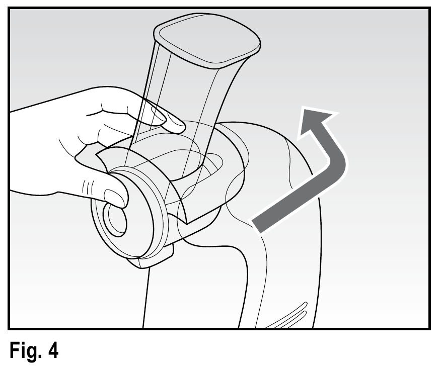 ARIETE - 632 - Preparing the sorbet - Step 3 Preparing the sorbet - Step 3