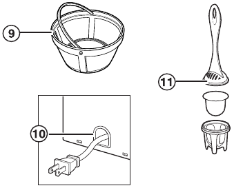 Hamilton Beach - 46240 - Sehemu na Vipengele - Sehemu ya 2 Sehemu na Vipengele - Sehemu ya 2