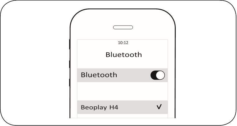 Bang & Olufsen - Beoplay H4 2nd Gen - Bluetooth-paring trinn 2 Bluetooth-paring trinn 2