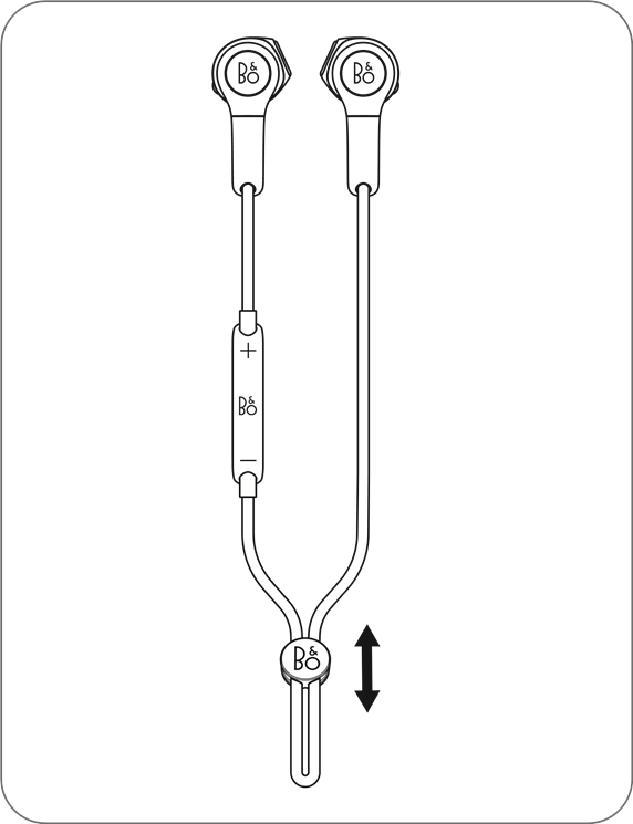Bang & Olufsen - BeoPlay H5 - Clip d'écouteur Clip d'écouteur