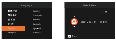 Kodak - PIXPRO AZ405 - Setting the Language/Date/Time Setting the Language/Date/Time