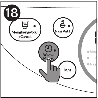Philips - HD4515 - Pişirme süresini ayarlama - Adım 1 Pişirme süresini ayarlama - Adım 1