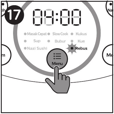 Philips - HD4515 - Güveç fonksiyonu Güveç fonksiyonu