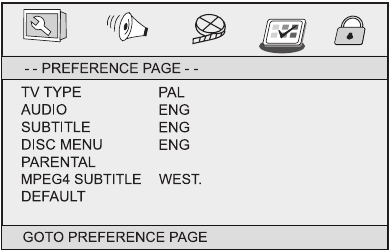 Muse - M-52 DV - Tercih sayfası Tercih sayfası