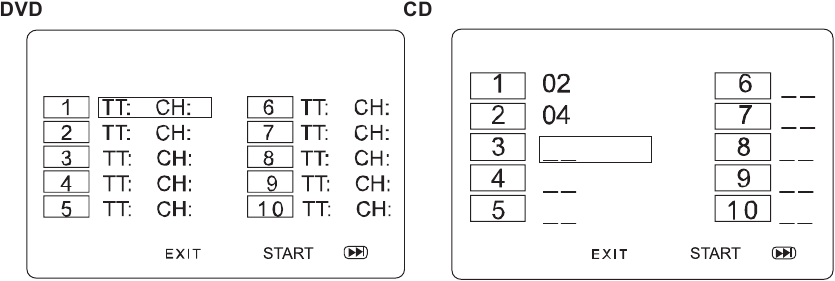 Muse - M-52 DV - Program oynatma Program oynatma