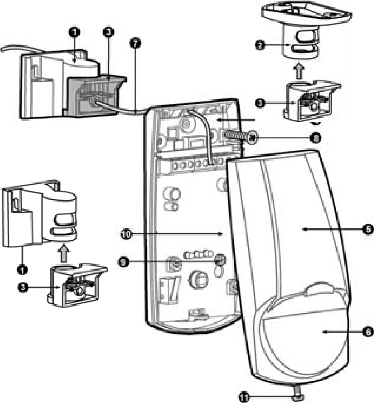 DSC - LC-103-PIMSK - Детекторды орнату Детекторды орнату