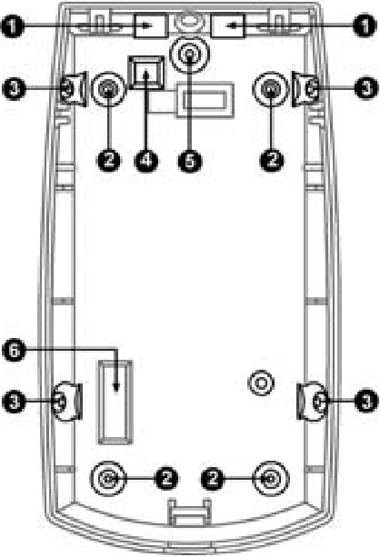 DSC - LC-103-PIMSK - Knockout тесіктері Knockout holes