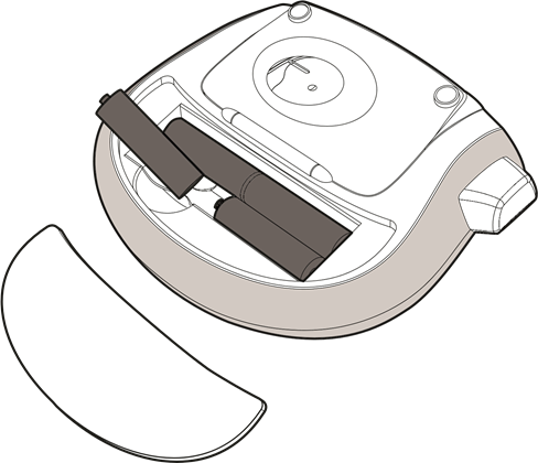 Dymo - LetraTag LT-100T - Inserting the Batteries Sette inn batteriene