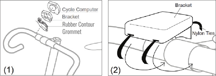 Evo - ABACUS 9 - BRAKET MONTAJI - Adım 1 BRAKET MONTAJI - Adım 1
