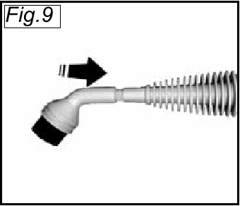 Polti - Vaporetto 950 - Priključak za koplje Priključak za koplje