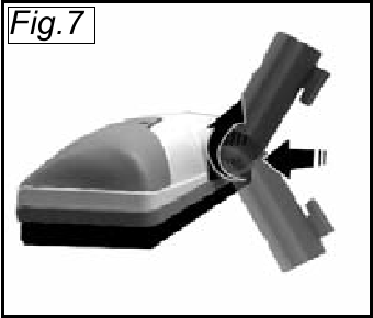 Polti - Vaporetto 950 - Priključak za veliku četku Priključak za veliku četku