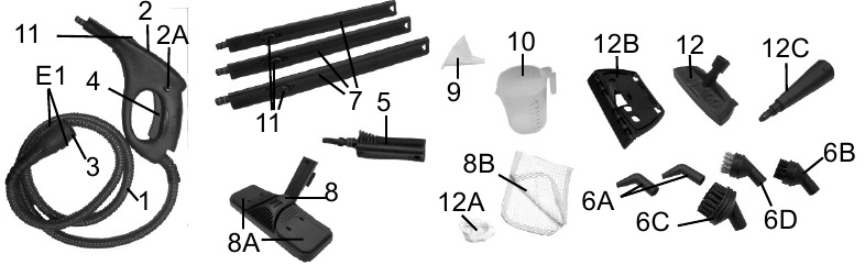 Polti - Vaporetto Comfort - AKCESORIA AKCESORIA